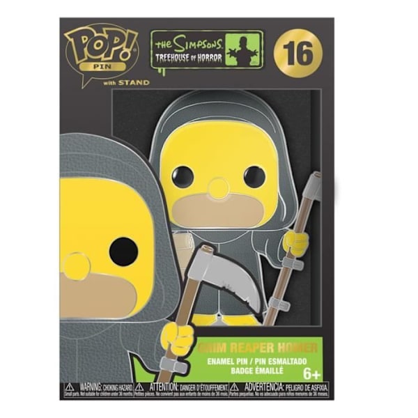 Homer emaljerad stift 10 cm Funko SIM - FUNKO - Metall - Vuxen - Blandad