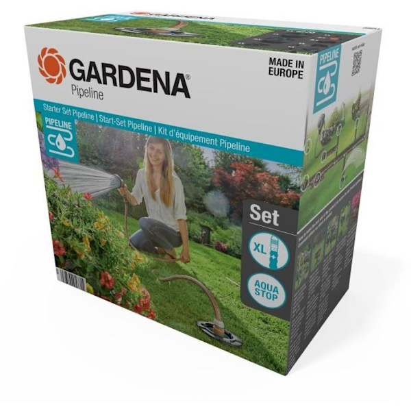 GARDENA Pipeline Retrofit Kit – Eftermonteringssats för 2 vatteninlopp (8270-20)
