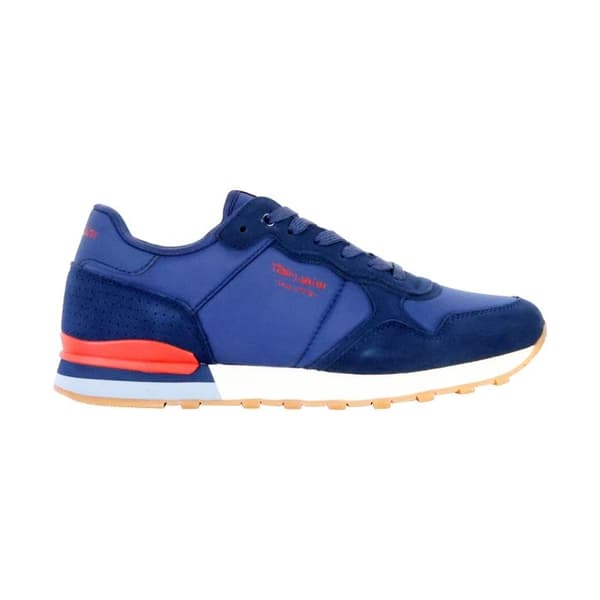 Sneakers i PU-textil - Teddy Smith. Blå 44