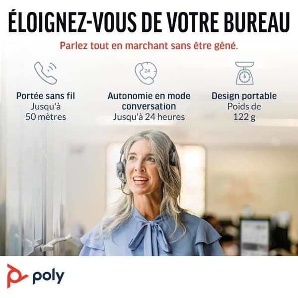 Bluetooth-mikroheadset Voyager 4310 UC