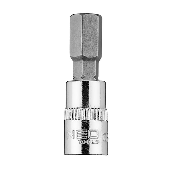 Hexagonalt bit H8 med 1/4" hylsa, kort, 37 mm