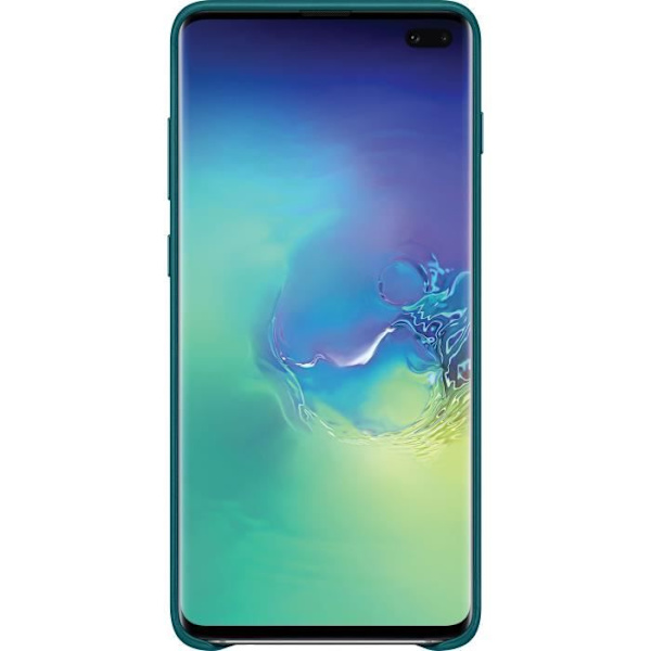 Samsung Läderfodral S10+ Grön Grön