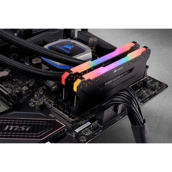 CORSAIR Vengeance RGB PRO TUF DDR4-minne, 3200MHz 16GB 2x8GB (CMW16GX4M2E3200C16-TUF)