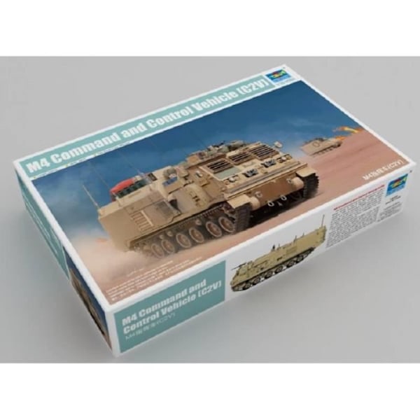 TRUMPETER - Maquette Blindé M4 Kommand- och Kontrollfordon (c2v) Trumpeter 01063 1/35 Maquette Stridsvagn Promo - Ref : 9644