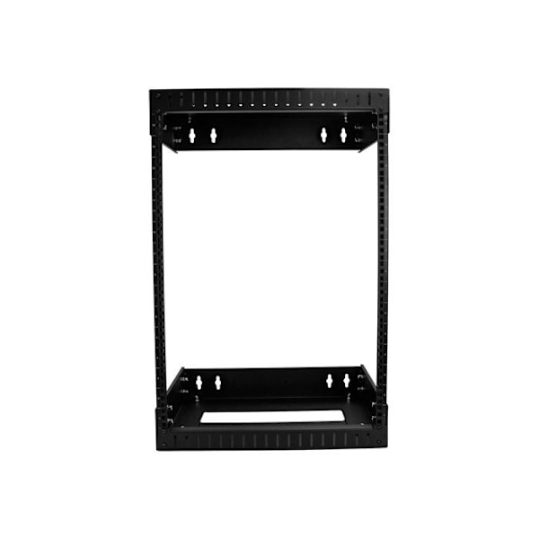 STARTECH 15U Väggmonterad Server Rack - Nätverksskåp med öppen ram - Väggmonterad Rackmontering - 15U Rack