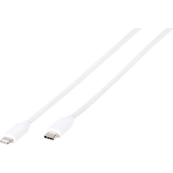 Vivanco LIGHTNVVUSBC20W 60085 USB 2.0-adapter [1x USB-C™ hane - 1x hane Apple Dock Lightning] 1 st.