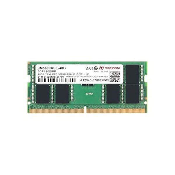 RAM - TRANSCEND - JM5600ASE-48G - 48 GB - DDR5 - 5600 MHz CL46