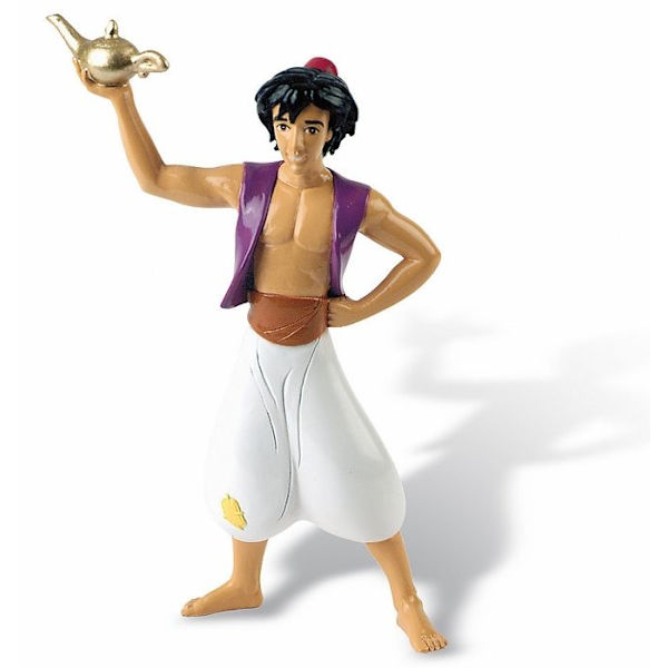 Aladdin statyett - BULLY - 13 cm - Disney Princesses - Unisex - Barn Flerfärgad