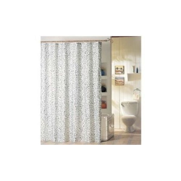 MSV Duschdraperi Polyester 180x200cm Pebbles