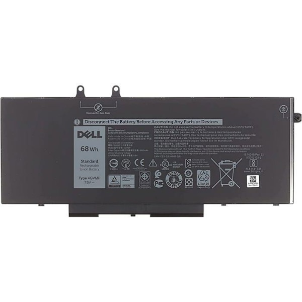 Dell-datorströmförsörjningsbatteri - 4GVMP RF7WM C5GV2 X77XY 9JRYT MCV1G
