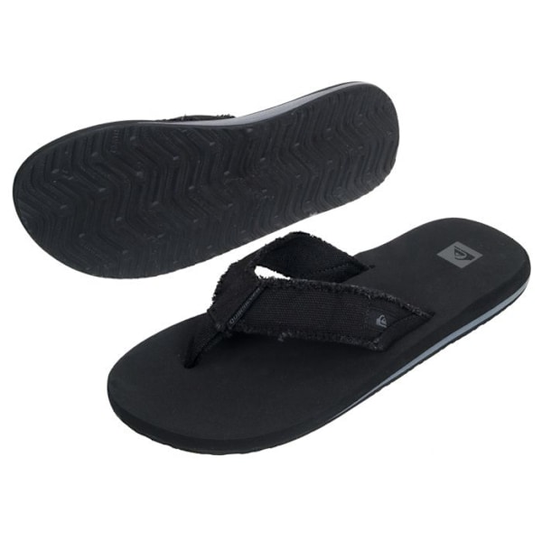Flip-flops herr - Quiksilver - Monkey Abyss - Svart - Lätta - Bekväma - 43