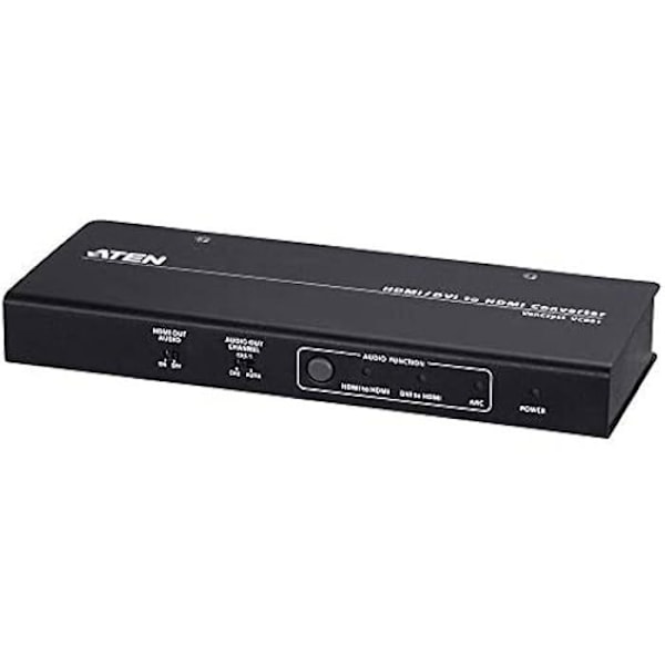 HDMI/DVI-omvandlare - ATEN - VC881 - Audio de-embedder - 200ml - Vegansk svart