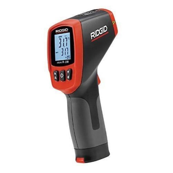 RIDGID IR-200 Mikrofri infraröd termometer Röd - 36798