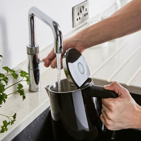 Elkettle - SWAN - SK14650BLKNEU - 1,5L - WIFI - LED-Touchskärm Svart
