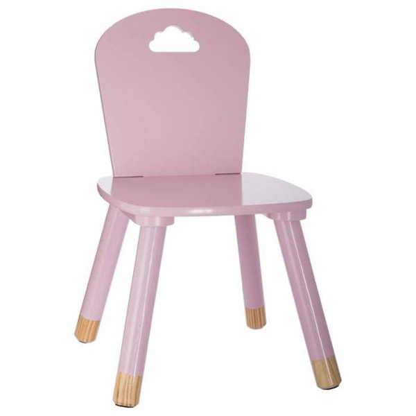 DOUCEUR barnstol - Rosa - L 32 x D 31,5 x H 50 cm Rosa