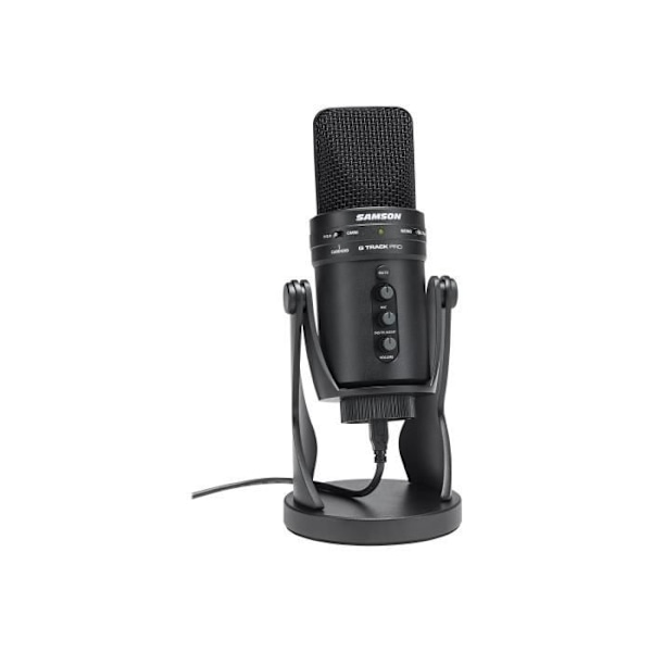 Mikrofon USB - Samson - G-Track Pro - Färg Svart - USB-kontakt - USB-funktionalitet