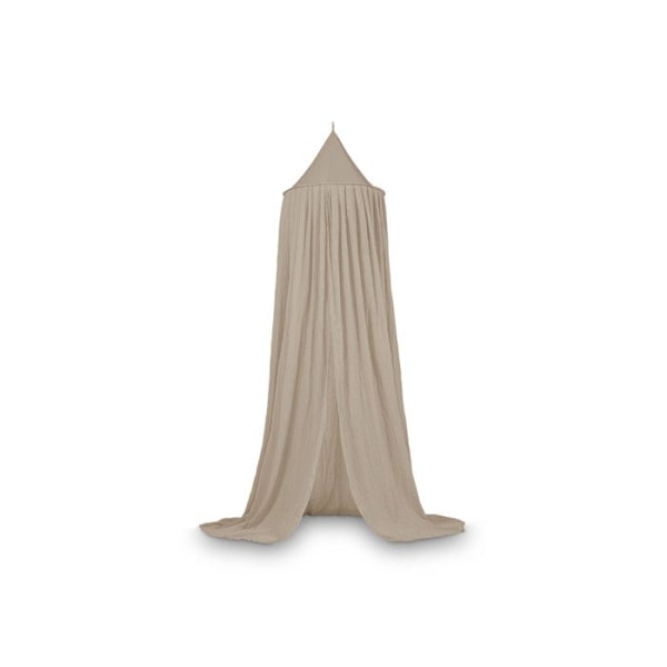 Voile Myggnät Sängkapell 245 cm Beige Nougat Jollein Beige