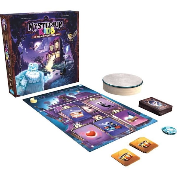 Mysterium Kids Captain Boo - Asmodee - Brädspel Lila
