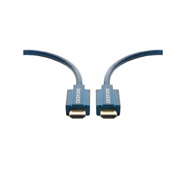 Lågspänningskontakt Clicktronic - 70301-GB - 70301 Casual High Speed HDMI-kabel med Ethernet, 1m längd