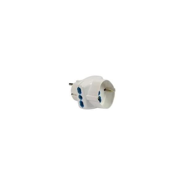 Garanterat 87230-G Typ L (IT) Universal White Electrical Socket Adapter - Socket Adapter
