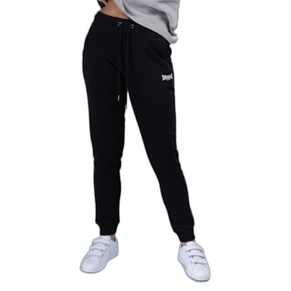 Joggingbyxor - Lonsdale - Weycroft - Svart - S - 80% bomull, 20% polyester Svart jag