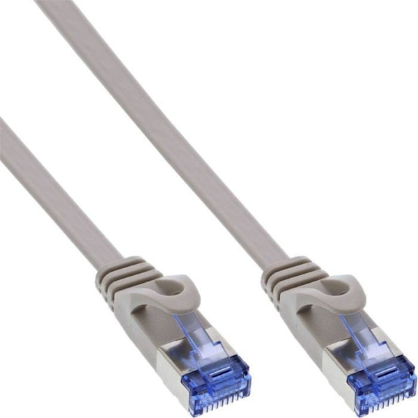 Kabel - nätverksadapter - telefoni Inline 71805 nätverkskabel Grå 5 m Cat6a U/FTP (STP)