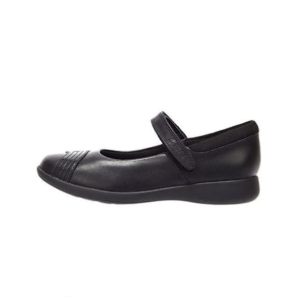 Clarks Ballerina - 261611436 - Girls Etch Beam K Ballerinas Svart läder 34