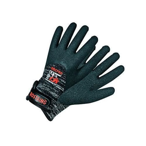 Rostaing PROworks Construction Gloves Skärbeständiga. Vattentät 3/7 svart, 11 tum - MACPRO/IT11