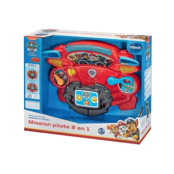 VTECH PAW PATROL - 2 I 1 PILOT UPPDRAG Flerfärgad