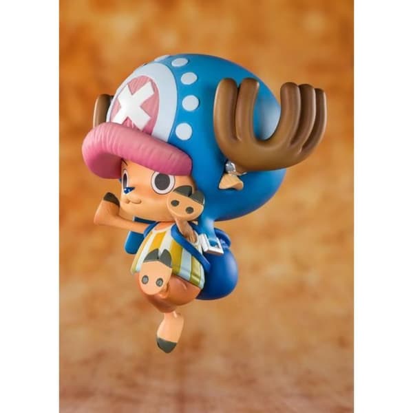 Statyett - BANDAI TAMASHII NATIONS - FiguartsZERO - Sockerbitsälskande Chopper - Ros - 7 cm Ros