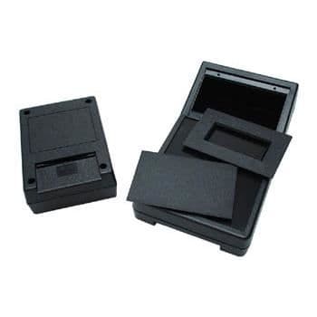 Box - Infospel - 111x82x38mm - Svart - ABS