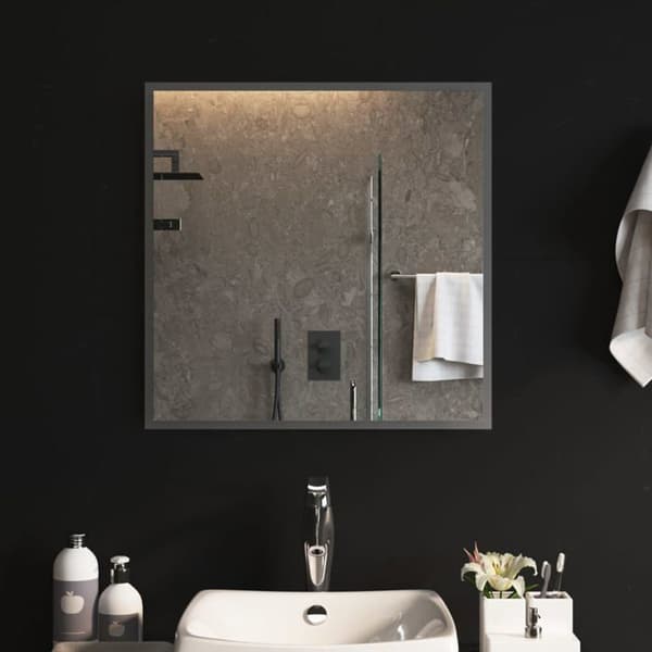 vidaXL LED Badrumsspegel 60x60 cm 151759