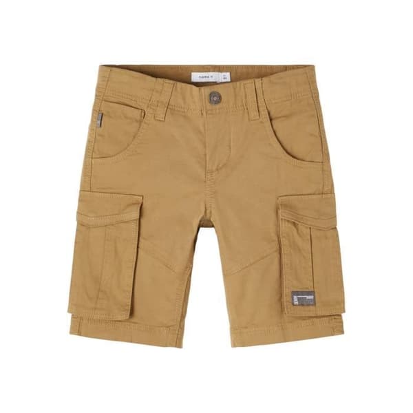 Boy's cargo shorts Name it Ryan Twibamgo - kelp - 6 år Kamel