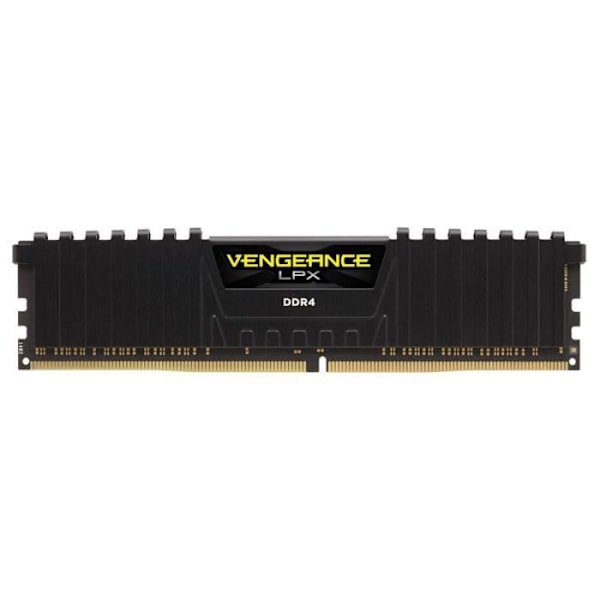 RAM-minne - CORSAIR - Vengeance LPX DDR4 - 16GB 2x8GB DIMM - 2400 MHz - 1,2V - Svart (CMK16GX4M2A2400C)