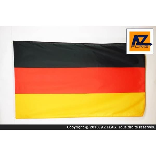 Flagga - AZ FLAG - Tyskland - 90x60 cm - Polyester - Hög kvalitet
