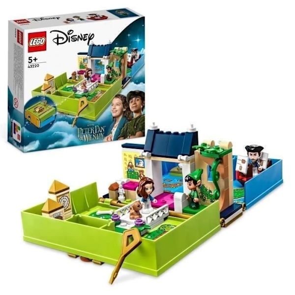 LEGO Disney 43220 Peter Pans och Wendys äventyr i en sagobok Vit