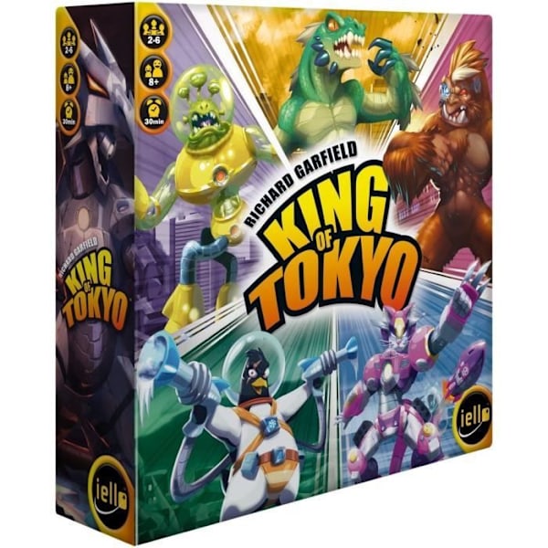 Iello - King of Tokyo - Brädspel - pusselspel Rosa