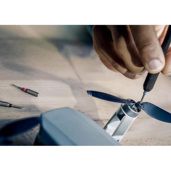 Precision skruvbitsset - BOSH - 2607002837 - 42 delar - Flexibel förlängning - Magnetiska bitsfästen