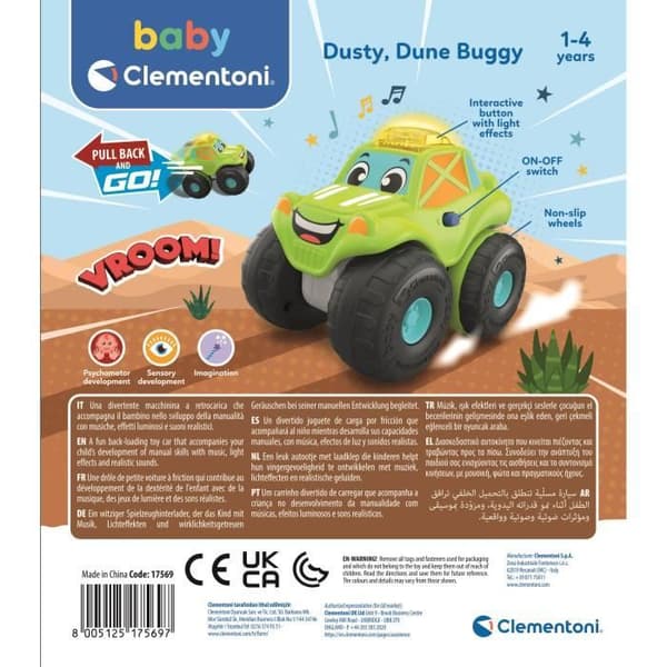 CLEMENTONI - Min interaktiva buggy