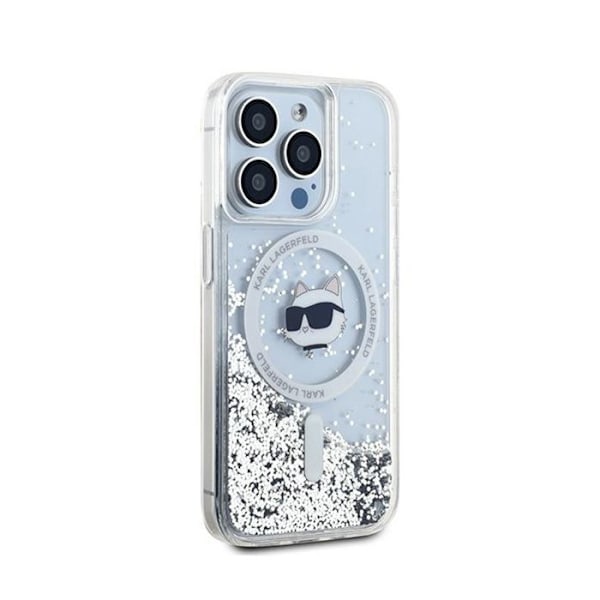 Telefonkåpa - Karl Lagerfeld - Choupette - iPhone 13 Pro Max - Transparent - MagSafe Transparent