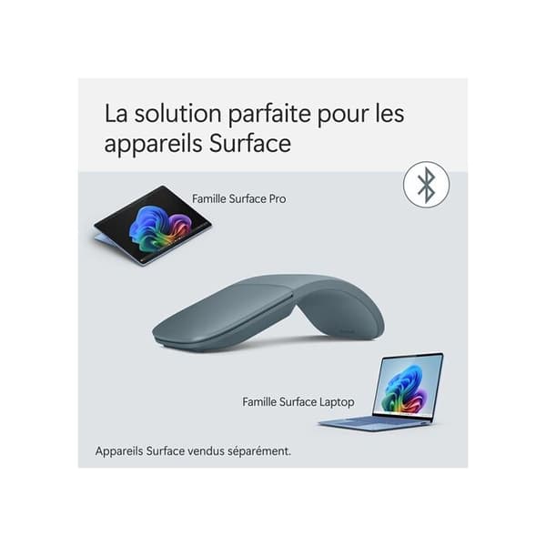Microsoft Surface Arc Mouse Trådlös Mus Blå
