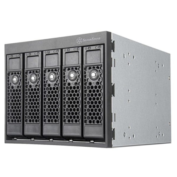 Silverstone-teknik - 71181 - SilverStone SST-FS305-E 3X 5,25 Zoll Hot-Swap päls 5X 3,5 Zoll HDD