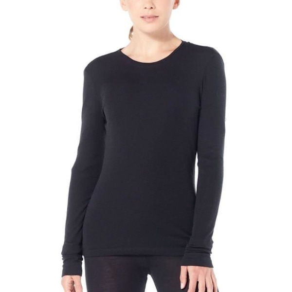 Underkläder - Icebreaker - 175 Everyday L/s Crewe - 100% Merinoull - Andningsbar - Unisex Svart M