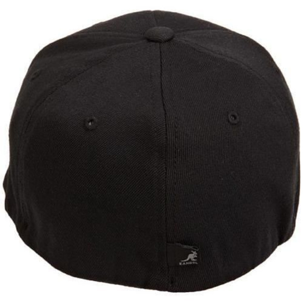 Keps - KANGOL - 8650FA - Ull - Flexfit - Storlek L - Svart svart