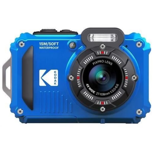Kodak Pixpro WPZ2 vattentät kompaktkamera blå - 0819900013993
