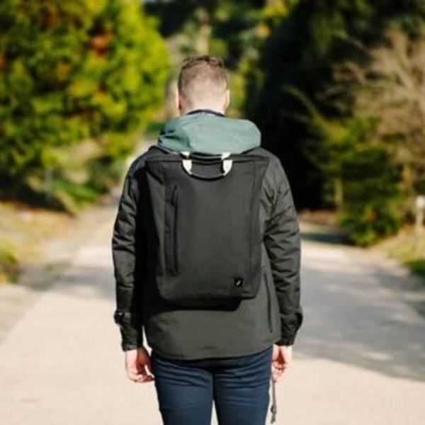 Laptopryggsäck - Native Union - WFA BackPack - Svart - Återvunnet material - 20 L Svart