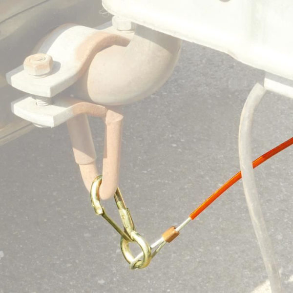 Säkerhetsbromskabel - CARPOINT - 0438116 - 100 cm - 1500n/150 kg