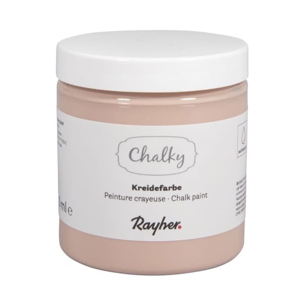 Coffee Chalk Paint - Chalky Finish - 230 ml brun