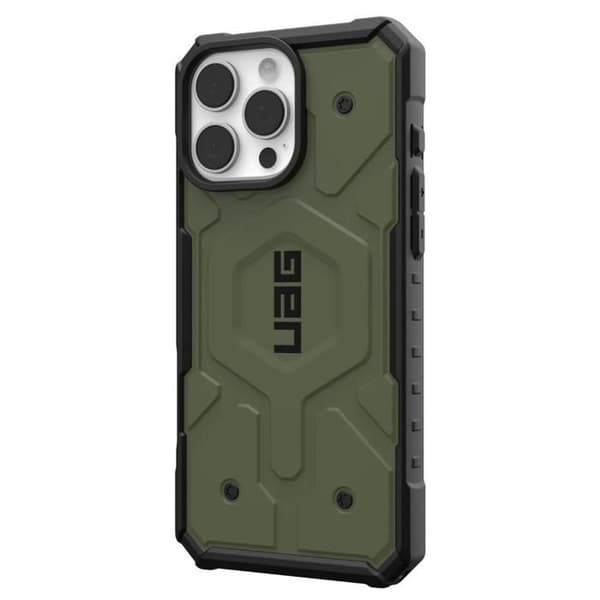 Coque - UAG - Pathfinder MagSafe - Olivgrön - Optimal skydd - Elegant design - Styv Olive Drab