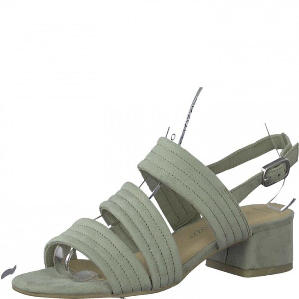 Sandal - barfota Marco tozzi - 2-2-28213-28 - Damklackad sandal Moss grön 36